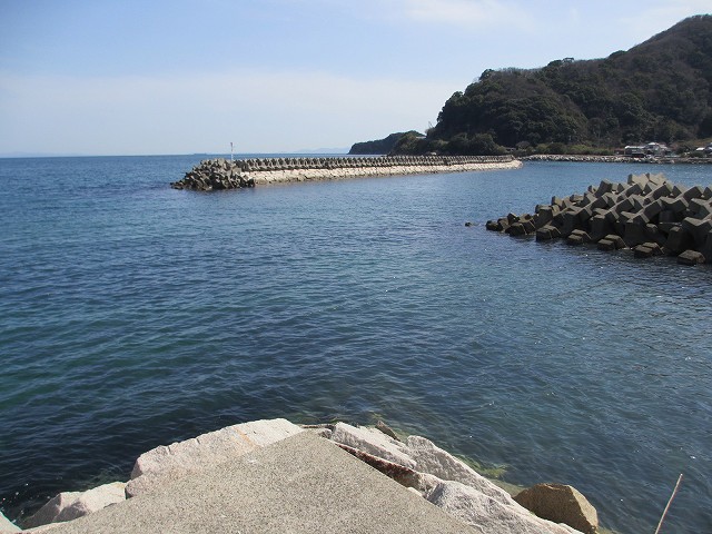小豆島,釣り場,岩谷漁港